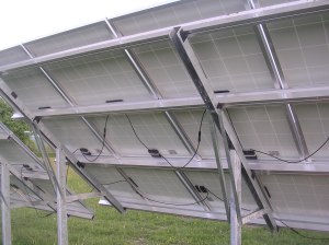 Daisy-chaining the panels' electrical connections