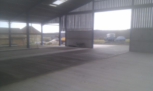 New barn - sides still need to go on